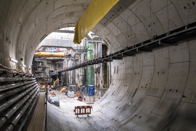 Construction Silvertown tunnel