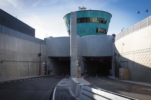 Silvertown tunnel entrance