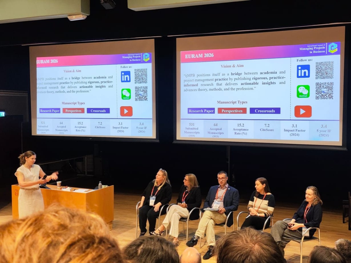 APM connects with Europe's project management research community at EURAM 2026