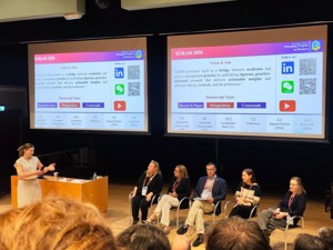 A panel discussion at the EURAM conference