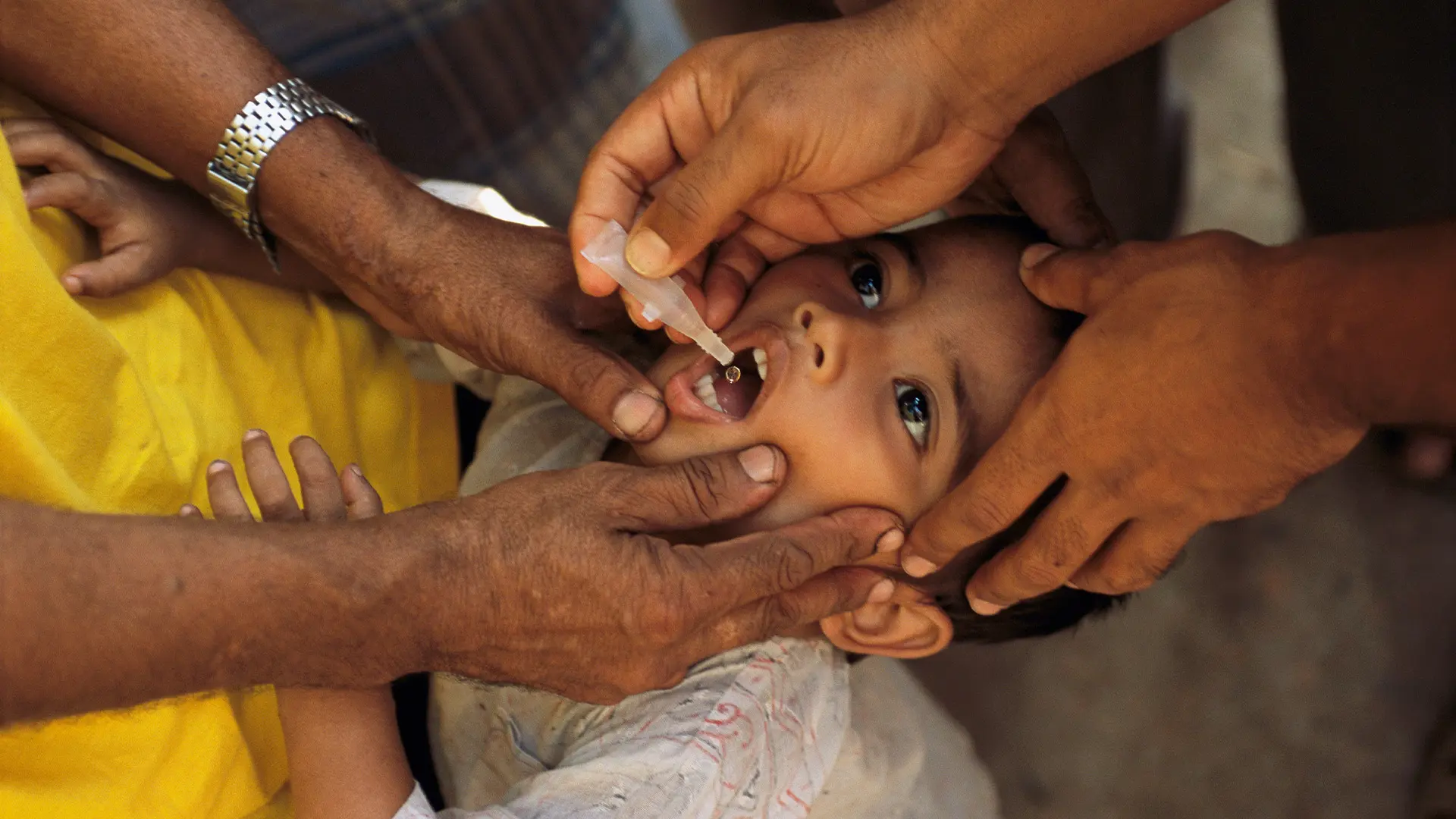 Eradication of polio