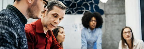 Colleagues in a meeting