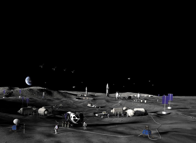 NASA Moon base