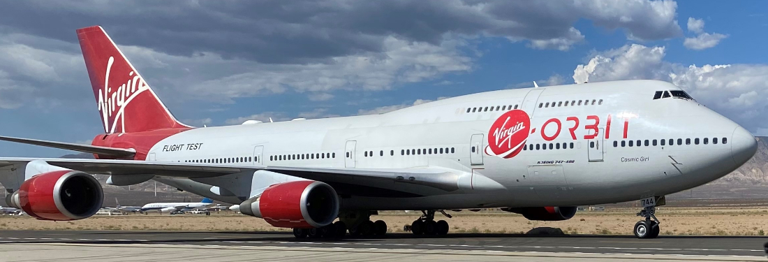 Cosmicgirl Taxi For Takeoff Virgin Orbit