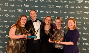 Winners' reactions from the APM Project Management Awards 2023