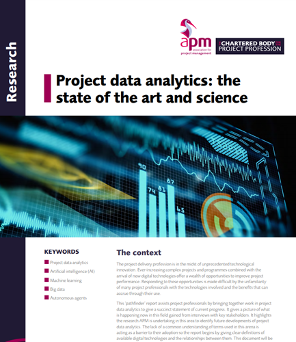 Project data analytics: the state of the art and science