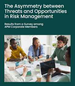 The asymmetry between threats and opportunities in risk management