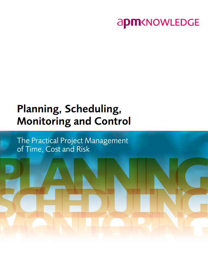 Planning Scheduling Monitoring And Control Cover