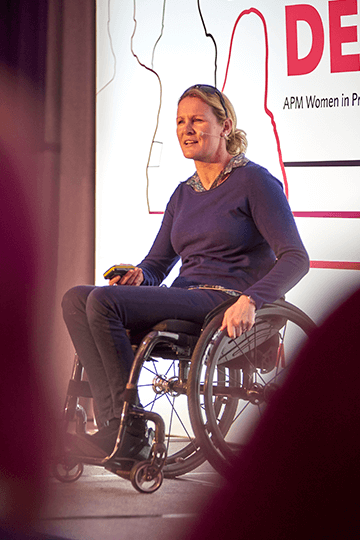 Claire Lomas MBE at WiPM 2019
